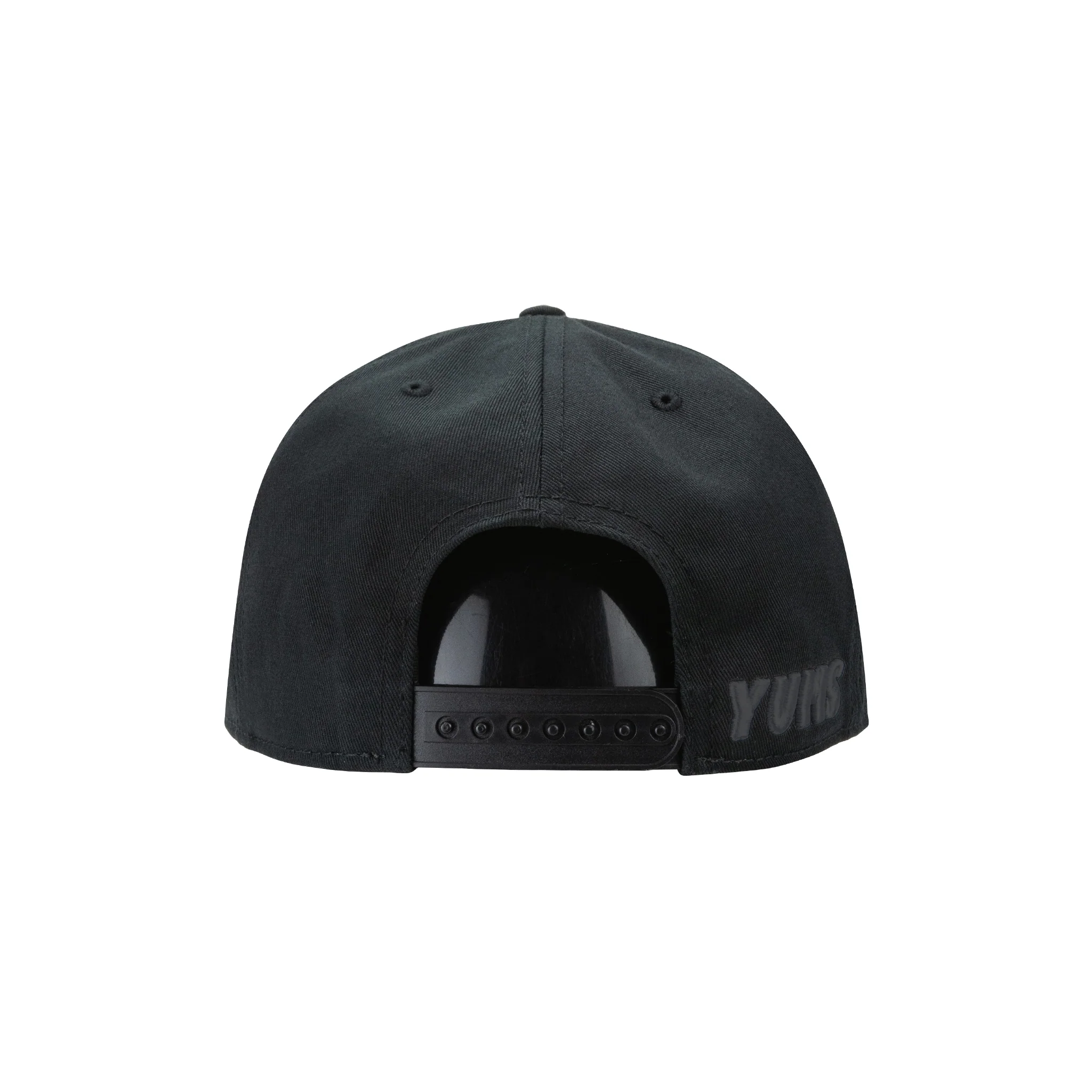 Classic Black Tonal Flat Bill Snapback - Image 3