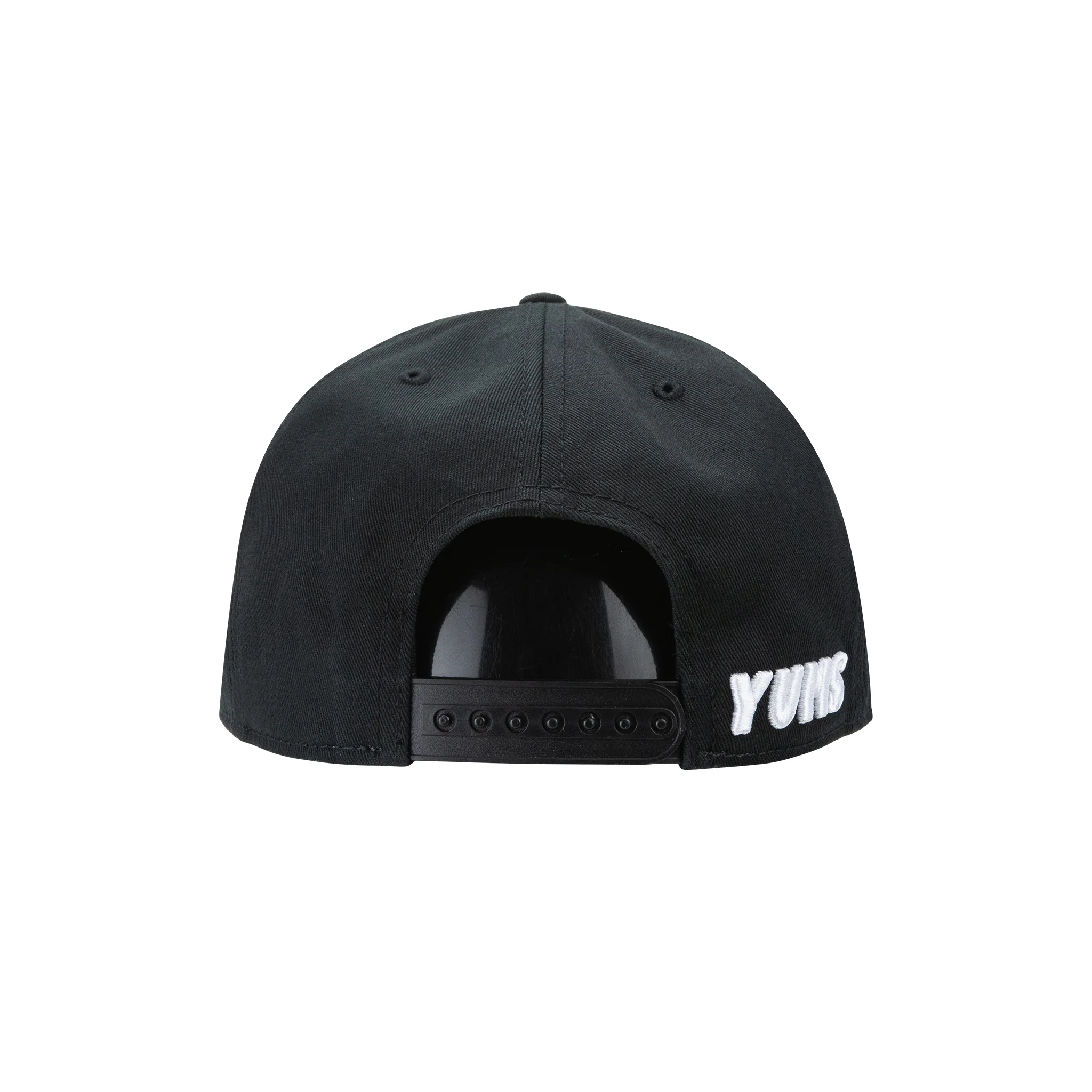 Classic Black & White Flat Bill Snapback - Image 3
